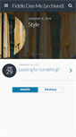 Mobile Screenshot of fiddledeeme.com