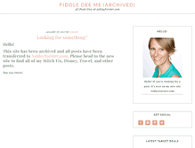 Tablet Screenshot of fiddledeeme.com